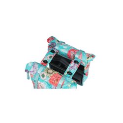 Bolsa doble BASIL "Bloom Field" MIK, 28-35L, azul cielo
