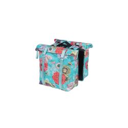 Bolsa doble BASIL "Bloom Field" MIK, 28-35L, azul cielo