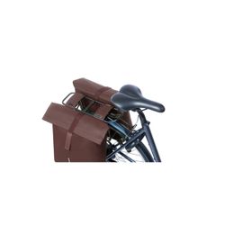 Bolsa doble BASIL "City", 28-32L, marrón tostado