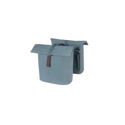 Bolsa doble BASIL "City" MIK, 28-32L, azul grafito