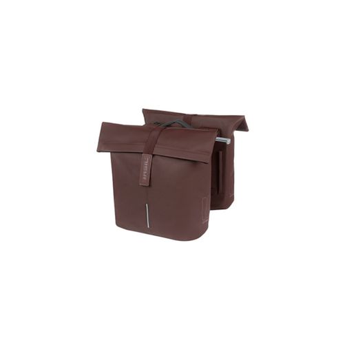 Bolsa doble BASIL "City" MIK, 28-32L, marrón tostado