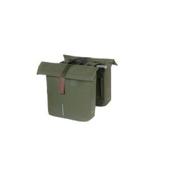 Bolsa doble BASIL "City" MIK, 28-32L, verde musgo