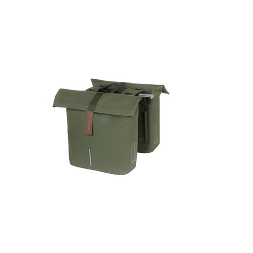 Bolsa doble BASIL "City" MIK, 28-32L, verde musgo
