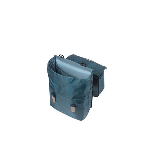 Bolsa doble BASIL "Elegance", 40-49L, azul estado