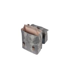 Bolsa doble BASIL "Elegance", 40-49L, chateau taupe