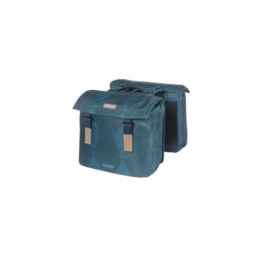 Bolsa doble BASIL "Elegance" MIK, 40-49L, azul finca