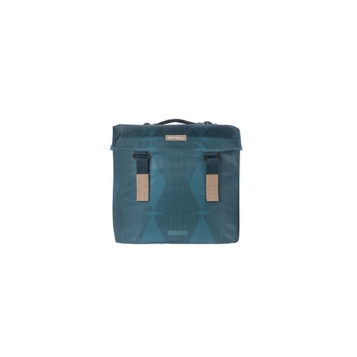 Bolsa doble BASIL "Elegance" MIK, 40-49L, azul finca