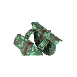 Bolsa doble BASIL "Ever-Green", 28-38L, verde tomillo