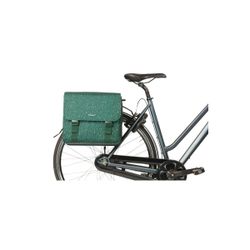 Bolsa doble BASIL "Flair" MIK, 35L, verde
