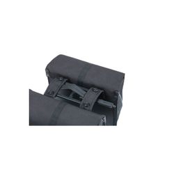 Bolsa doble BASIL "Forte" MIK, 35L, negro/negro