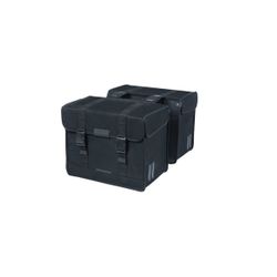Bolsa doble BASIL "Kavan Eco Classic", 58L, negra