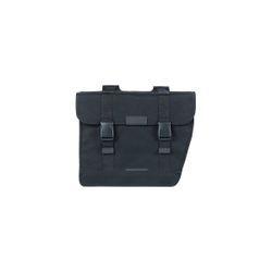Bolsa doble BASIL "Kavan Eco Classic Rounded", 46L, negra