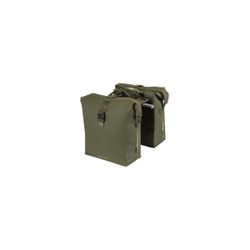 Bolsa doble BASIL "SoHo Nordlicht" MIK, 41L, verde musgo