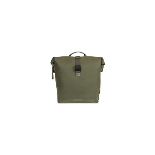 Bolsa doble BASIL "SoHo Nordlicht" MIK, 41L, verde musgo