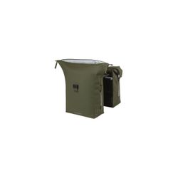 Bolsa doble BASIL "SoHo Nordlicht" MIK, 41L, verde musgo