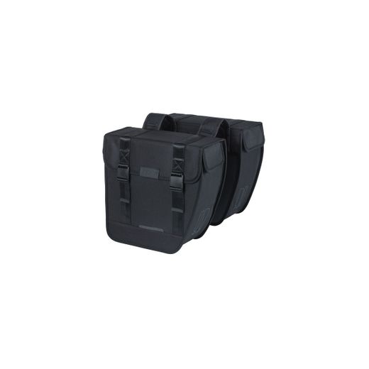 Bolsa doble BASIL "Tour", 28L, negra