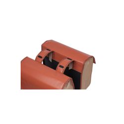 Bolsa doble BASIL "Urban Load", 48-53L, terra rojo/rosa