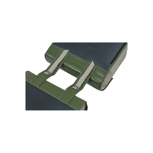 Bolsa doble BASIL "Urban Load", 48-53L, verde musgo/arena