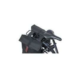 Borsa doppia "City", 28-32L, nera
