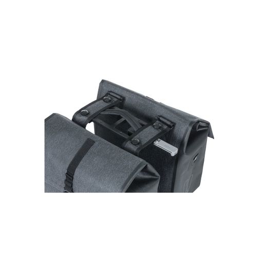 Bolsa doble "CITY SHOPPER", MIK, 50L, carbón