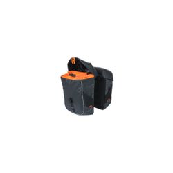 Borsa doppia Miles Tarpaulin, 34L, nero arancione