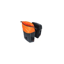 Borsa doppia Miles Tarpaulin, 34L, nero arancione