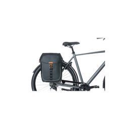 Borsa doppia Miles Tarpaulin, 34L, nero arancione