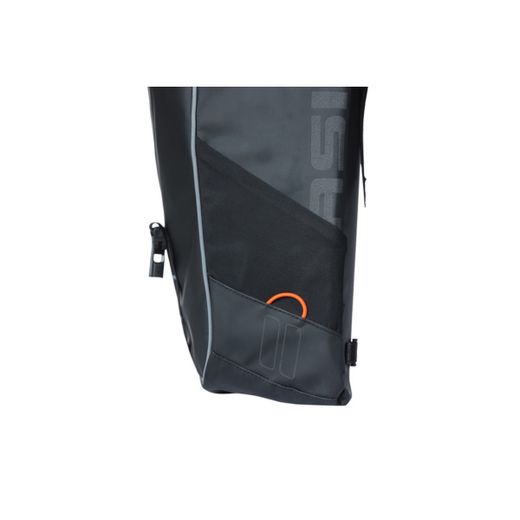 Borsa doppia Miles Tarpaulin, 34L, nero arancione