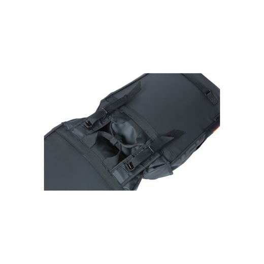 Borsa doppia Miles Tarpaulin, 34L, nero arancione