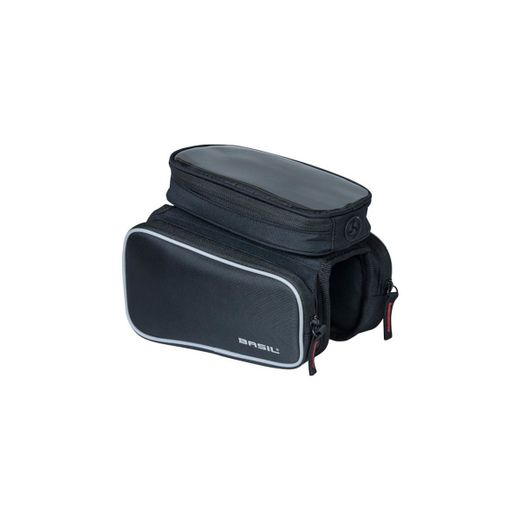 Bolsa doble para cuadro BASIL "Sport Design M", 1,5L, negra