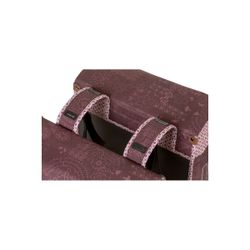 Borsa posteriore doppia "BOHEME-DOUBLE BAG", 35L, rossa