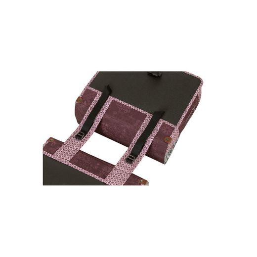 Borsa posteriore doppia "BOHEME-DOUBLE BAG", 35L, rossa