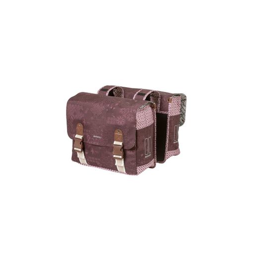 Borsa posteriore doppia "BOHEME-DOUBLE BAG", 35L, rossa