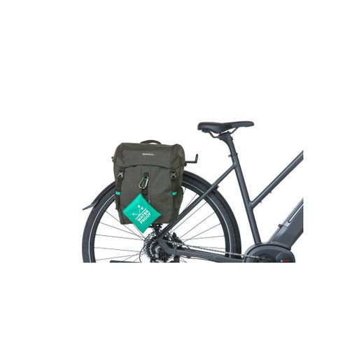 BASIL Discovery 365D single bag M, 9L, black mellee