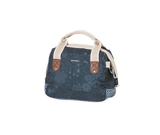 Basil boheme city bag guidon charbon avec fermeture éclair