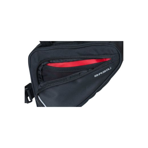 Bolsa para cuadro triangular BASIL "Sport Design M", 1,7L, negra