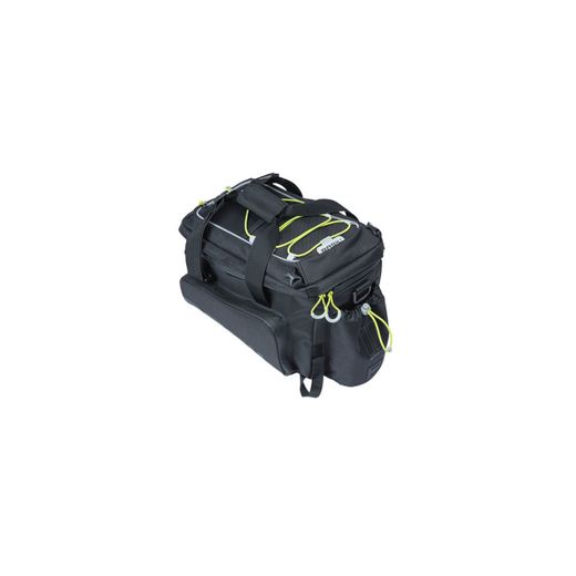 Bolsa portaequipajes BASIL "Miles XL Pro", 9-36L, negro lima