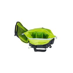 Bolsa portaequipajes BASIL "Miles XL Pro", 9-36L, negro lima