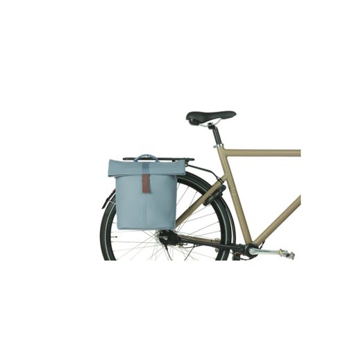 Bolsa trasera BASIL "City Shopper" MIK Studs, 14-16L, azul grafito