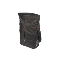 Bolsa trasera BASIL "City Shopper" MIK Studs, 14-16L, negra