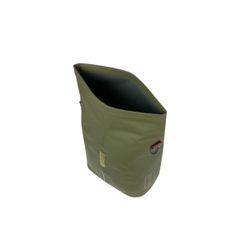 Bolsa trasera BASIL "City Shopper" MIK Studs, 14-16L, verde musgo