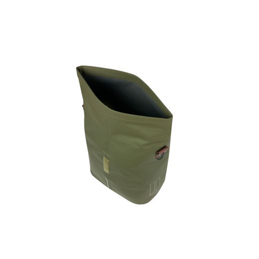 Bolsa trasera BASIL "City Shopper" MIK Studs, 14-16L, verde musgo