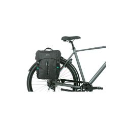 Bolsa trasera impermeable BASIL "Discovery 365D" M, 9L, negra