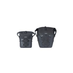 Bolsa trasera impermeable BASIL "Navigator Waterproof", 25-31L, negra