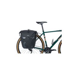 Bolsa trasera impermeable BASIL "Navigator Waterproof", 25-31L, negra
