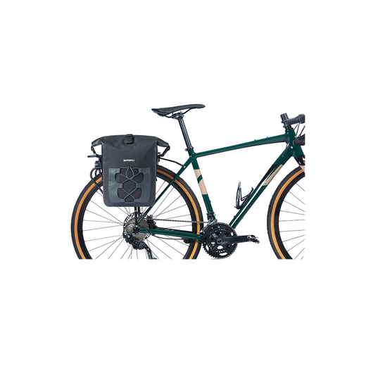 Bolsa trasera impermeable BASIL "Navigator Waterproof" M, 12-15L, negra