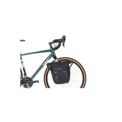 Bolsa trasera impermeable BASIL "Navigator Waterproof M" MIK Studs, 14L, negra