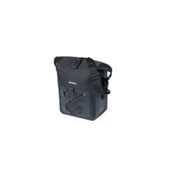 Bolsa trasera impermeable BASIL "Navigator Waterproof M" MIK Studs, 14L, negra