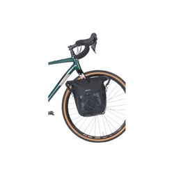 Bolsa trasera impermeable BASIL "Navigator Waterproof M" MIK Studs, 14L, negra