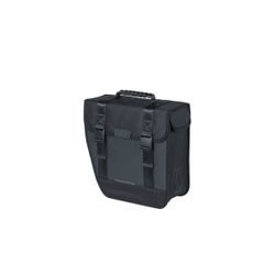 Bolsa trasera izquierda impermeable BASIL "Tour Waterproof Left", 14L, negra